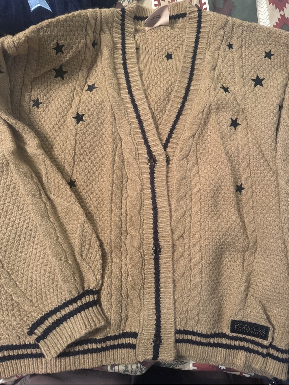 Authentic Taylor Swift Fearless TV Cardigan MD/LG Official Merch